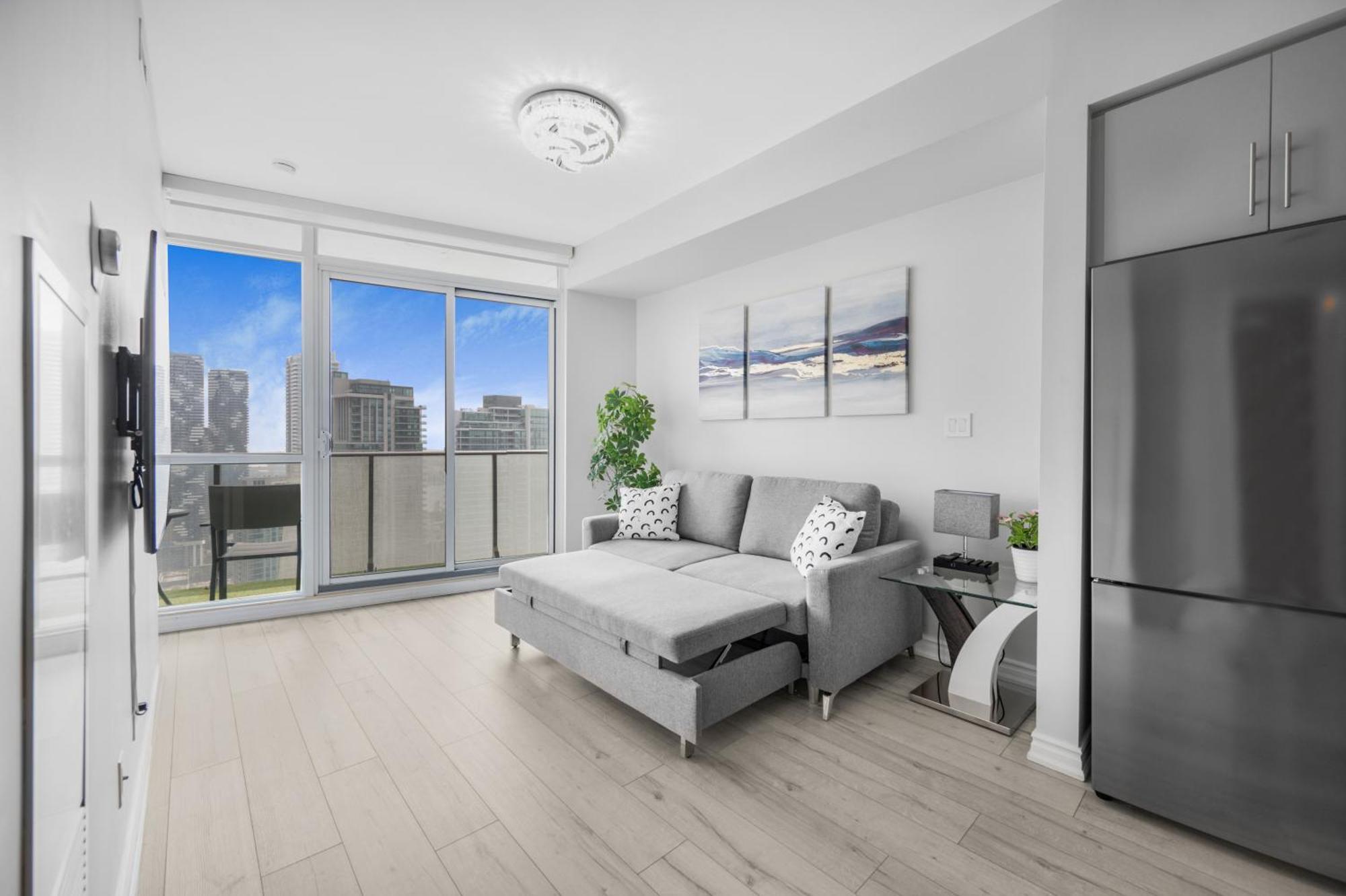 Luxury Downtown Toronto 2 Bedroom Suite With City And Lake Views And Free Parking Dış mekan fotoğraf